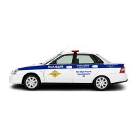Муляж автомобиля ДПС боковой